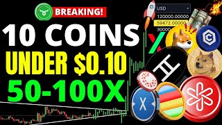 Top 10 Crypto Coins Will Make Millionaires BEST CRYPTO TO BUY NOW Under 010 in 2024 [upl. by Ludlow796]