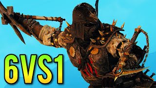 Unleashing TOP Shinobi plays to solo their team For Honor [upl. by Haodnanehs]