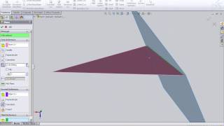 Create a D4 Tetrahedron Using Reference Geometry with SolidWorks [upl. by Aihtniroc274]