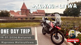 Motocyklem na Litwe  Zamek w KownieTrójstyk Granica Polski Rosji i Litwy 4K [upl. by Ydassac]