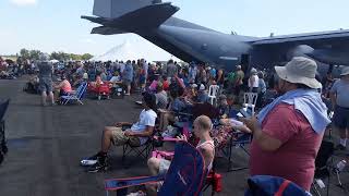 Martinsburg WV airshow C5 C17 C130 B25 Mitchell Panchito etc 8262023 [upl. by Maggi]