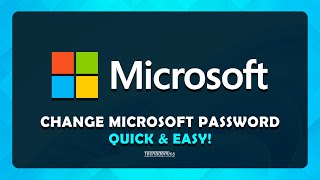 How To Change Microsoft Account Password  Tutorial [upl. by Spearing]