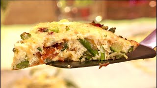 Frittata Recipe  Christine Cushing [upl. by Jobina]