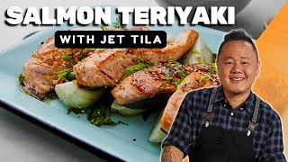 Jet Tilas Salmon Teriyaki  In the Kitchen with Jet Tila  Food Network [upl. by Dituri]