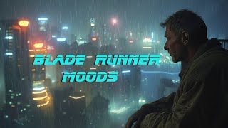 Blade Runner Moods Compilation Album  Relaxing Blade Runner Vibes Soundscapes [upl. by Kerred733]