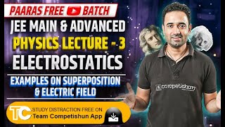 3 Examples on Superposition amp Electric Field  Electrostatics Class 12  JEE Mains amp Advanced [upl. by Cindee]