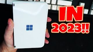 SO I SWITCHED BACK TO THE MICROSOFT SURFACE DUO 1 AS MY DAILY DRIVER IN 2023THIS IS HOW IT WENT [upl. by Sorensen]