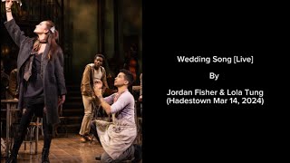 Wedding Song Hadestown – Lola Tung and Jordan Fisher Lyrics video [upl. by Thar684]