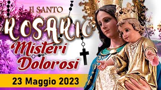 Santo Rosario di oggi 23 Maggio 2023 a Maria Ausiliatrice [upl. by Ydnil]