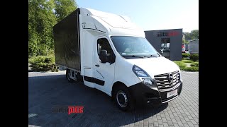 OPEL MOVANO PLANDEKA 8 PALET WEBASTO TEMPOMAT 267637 AUTOPLUSCOMPL TEL 48 607 888 556 [upl. by Daphne]