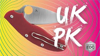 Spyderco UKPK Knife  Heinnie Haynes Exclusive [upl. by Gnuhp169]