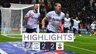 Highlights PNE 2 Southampton 2 [upl. by Annekam]