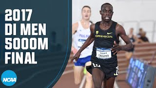 Mens 5000m  2017 NCAA indoor track and field championship [upl. by Lenno]