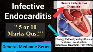 Infective Endocarditis General Medicine Lecture  AcuteSubacute Infective Endocarditis [upl. by Arjun]