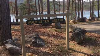 Lake Ouachita State Park Tent Sites [upl. by Benildis]