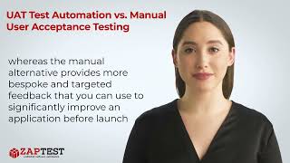 UAT Test Automation vs Manual User Acceptance Testing [upl. by Treiber302]