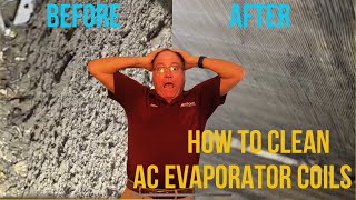 How to Clean Your Air Conditioners Evaporator Coils [upl. by Axel133]