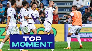 Saponara’s outrageous finish  Top Moment  SassuoloFiorentina  Serie A 202223 [upl. by Teddman]