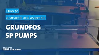 How to repair Grundfos SP pumps [upl. by Aleron]