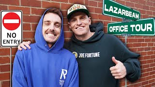 LAZARBEAM Is Back amp Breaking Records New Office Tour amp Interview [upl. by Romain]