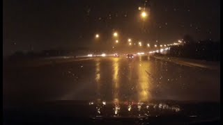 Rainy Highway Drive  Huntsville AL [upl. by Ameerahs]