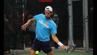 Feliciano Lopez Practice Coupe Rogers Montréal 2017 [upl. by Bael]