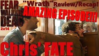 Travis SNAPS The FATE of Chris  FTWD ReviewRecap Season 2 Episode 14  Wrath [upl. by Goodill]