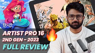 XP Pen Artist Pro 16 2nd Gen Unboxing amp In Depth Review Sep 2023  Full Review  Artma By Venky [upl. by Rector901]