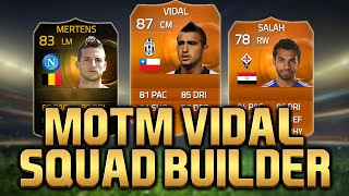 THE BEST MOTM EVER  MOTM VIDAL SERIE A Squad Builder  Fifa 15 Ultimate Team [upl. by Dinny]