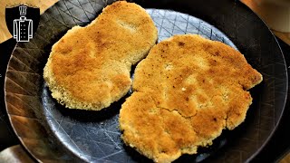 Vegane Schnitzel  Seitan  Schnitzel [upl. by Brittani272]