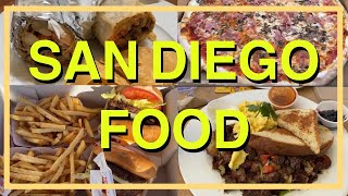 8 MUST VISIT RESTAURANT in San Diego  Food in San Diego California Pizza hamburgersMexican food [upl. by Widera655]