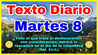 Texto diario martes 8 de agosto 2023 ✅ texto diario 🔴 TEXTO DIARIO de Hoy [upl. by Avictor]