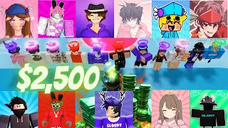 2500 Robux INSANE Tower of Hell YouTuber Competition ROBLOX [upl. by Drallim362]