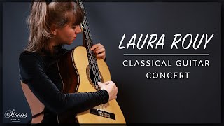 LAURA ROUY  Classical Guitar Concert  Dyens Dowland Brassens Moari  Siccas Guitars [upl. by Barbaraanne]