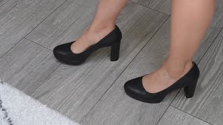 REVIEW Naturalizer Womens Berlin Chunky High Heel [upl. by Ahsaret379]