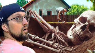 Giant Skeleton Found in Backyard What Really Happened on October 4th FV Family [upl. by Darrelle]