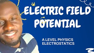 How to derive Electric field potential formula  A Level Physics Electrostatics  Kisembo Academy [upl. by Enorahs]