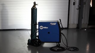 Miller Welding Millermatic 252 Mig Wire Welder [upl. by Anneiv370]