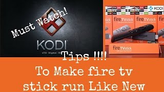 How to Speed up Jailbroken Fire Tv Stick  Maintenance Tips [upl. by Enitsej631]