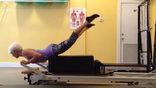 How to do Pilates Swan Dive on the Long Box [upl. by Avahc]