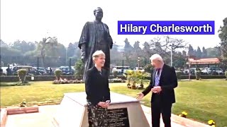 Hilary Charlesworth paid tribute to Dr Ambedkar in Supreme Court of India [upl. by Primaveras]