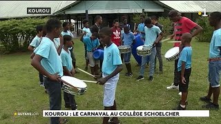 Kourou  le carnaval au collège Schoelcher [upl. by Elinet]