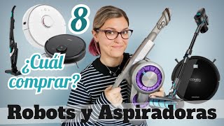 COMPARATIVA ASPIRADORAS Escoba Sin Cable y ROBOTS ASPIRADORES Apiradoras BLACK FRIDAY 2020 [upl. by Fording]