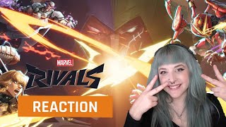 NEW MARVEL RIVALS GAMEPLAY TRAILER REACTION  BREAKDOWN [upl. by Tonnie]