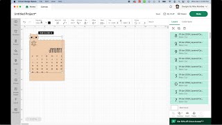 Designs By Miss Mandee Layered CatDog Calendar Tutorial [upl. by Ulrich469]