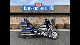 2007 HarleyDavidson Electra Glide Classic FLHTC 96quot 6Speed w Rinehart True Duals amp Extras 7995 [upl. by Inerney]