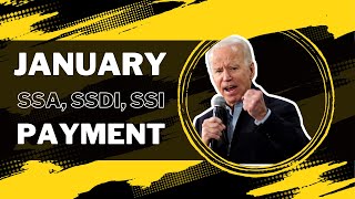 Social Security Payment Schedule for January 2024  SSA SSDI SSI [upl. by Sanborn941]