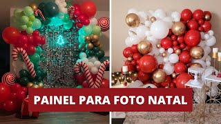 DICAS DE PAINÉIS PARA TIRAR FOTO NO NATAL [upl. by Ennej]