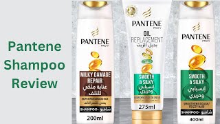 Pantene Milky Damage Repair Shampoo vs Pantene SmoothampSilky Shampoo  Pantene Oil Replacement Review [upl. by Unni]