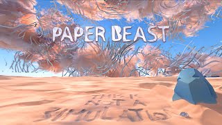 This is giving me goosebumps  Paper beast  1 [upl. by Eirrol]